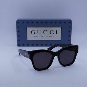 Gucci GG1789S 001 Square Sunglasses - Black/Grey